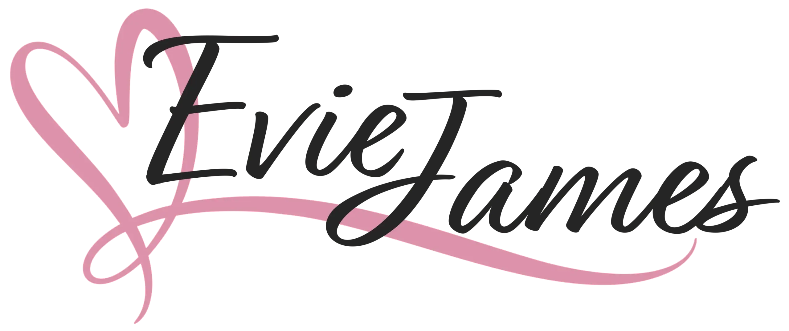 Evie James romance author logo